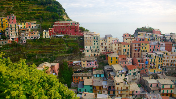 The Colorful Cliff-Side Town of Manarola , La Spezia,  Italy (15)