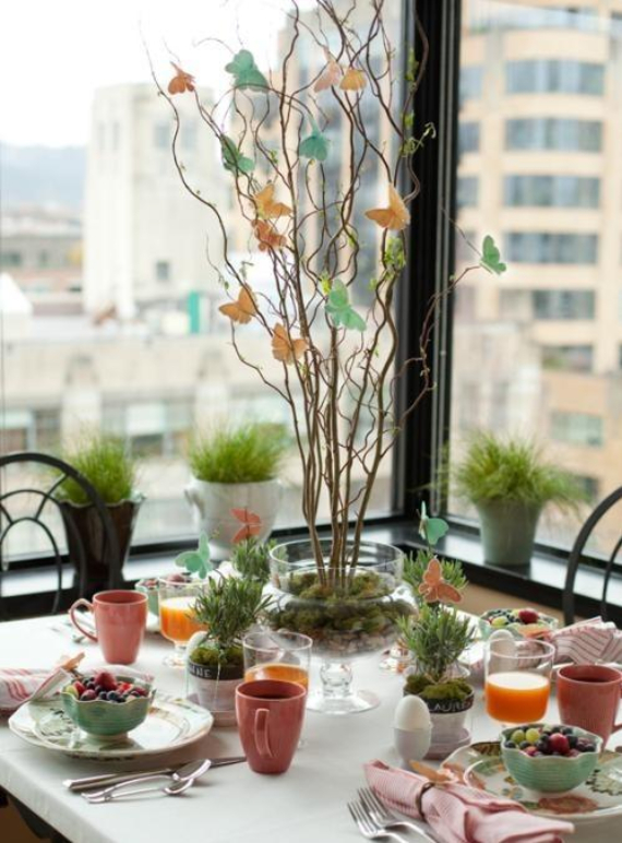 Beautiful Ideas For The Spirit Of Easter And Spring Into Your Home Decor (23)