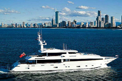Masteka II Luxury Private Charter Cruise Boat on Sydney Harbour Australia