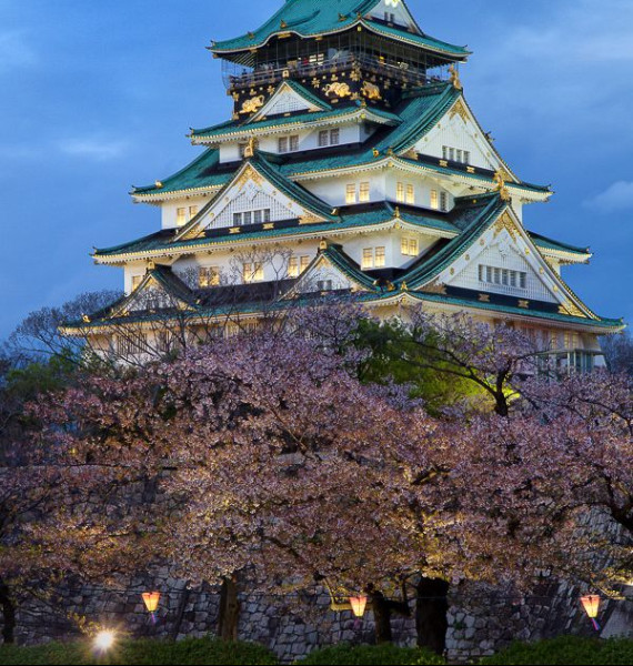 The Harmony and Beauty outside the Osaka Castle Japan (22)