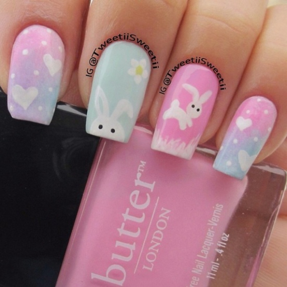 25 Adorable Easter Nails To Get You In The Holiday Pastel Mood (12)