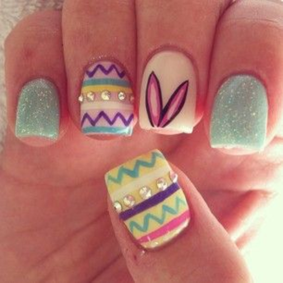 25 Adorable Easter Nails To Get You In The Holiday Pastel Mood (23)