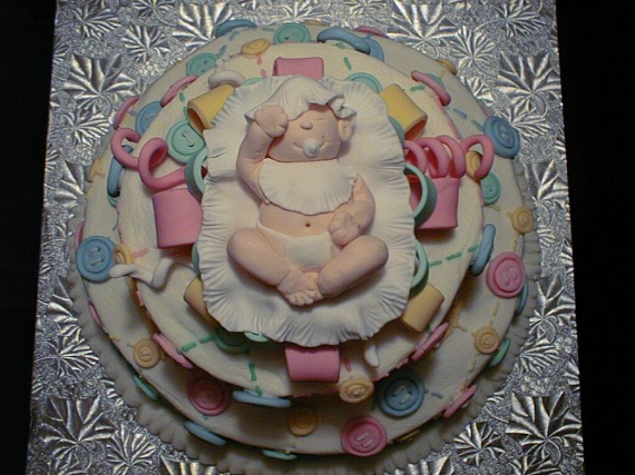 50 Gorgeous Baby Shower Cakes (8)