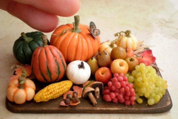 Thanksgiving and Fall Polymer Clay Craft Projects (15)
