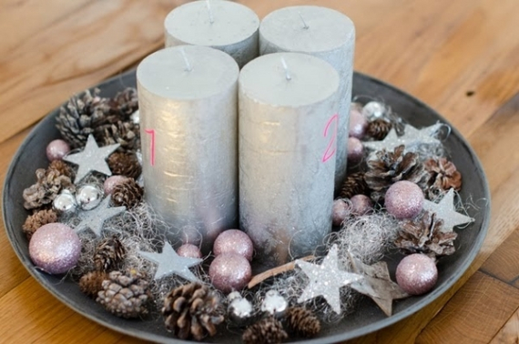 Advent Candles Ideas (21)