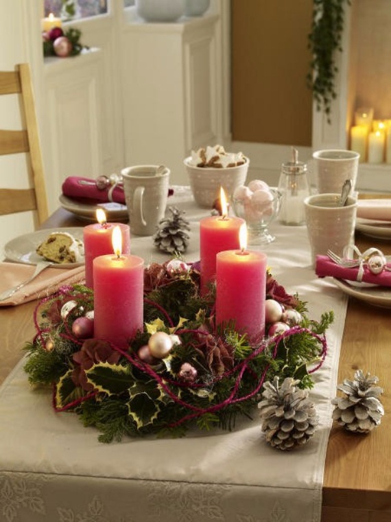 Advent wreath candles  (1)