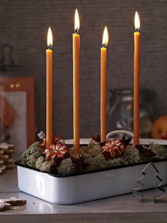 Advent wreath candles  (3)