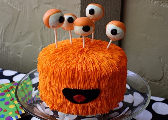 Cute & Non scary Halloween Cake Decorations  (14)