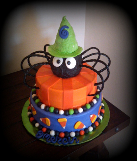 Cute & Non scary Halloween Cake Decorations  (5)