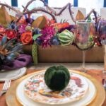 Jewel-toned-Thanksgiving-Table-Setting