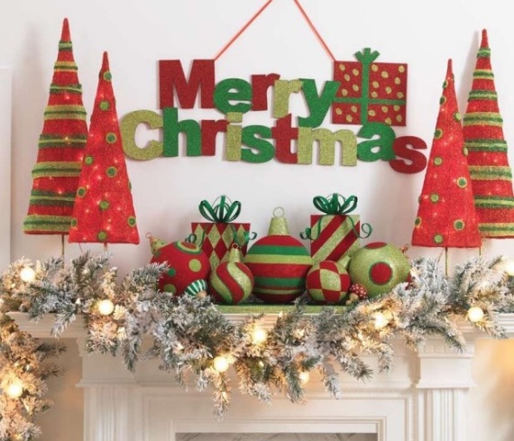 Mantel Decor Ideas For A Magical Christmas (4)