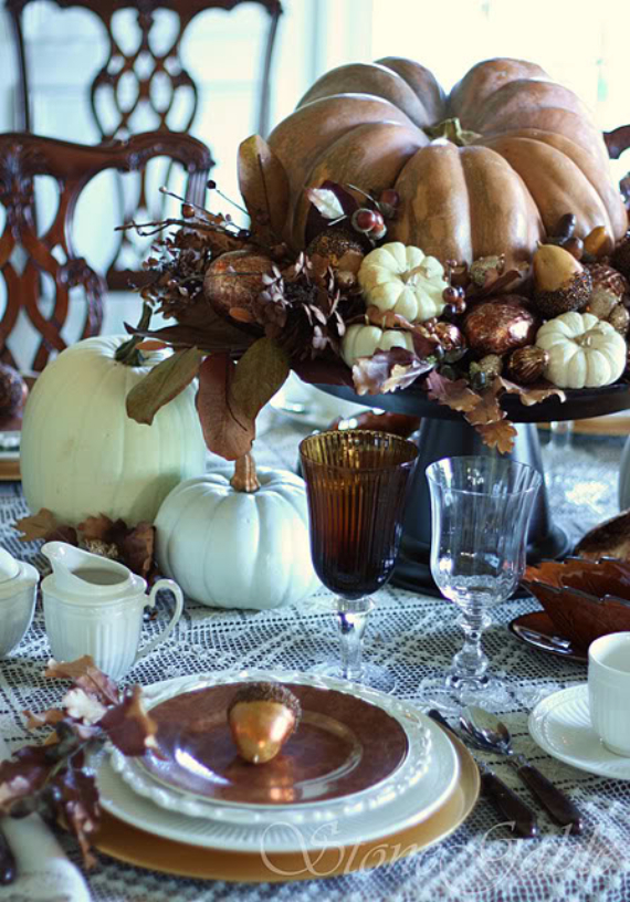 25 Stylish Thanksgiving Table Settings - family holiday.net/guide to ...