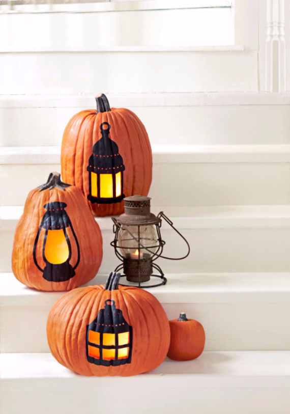 Ways to Decorate for Fall, Halloween and Thanksgiving With Pumpkins (10)