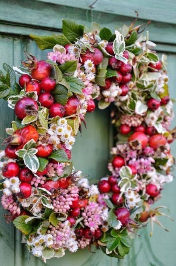 Autumnal Decorating Ideas With Pomegranates