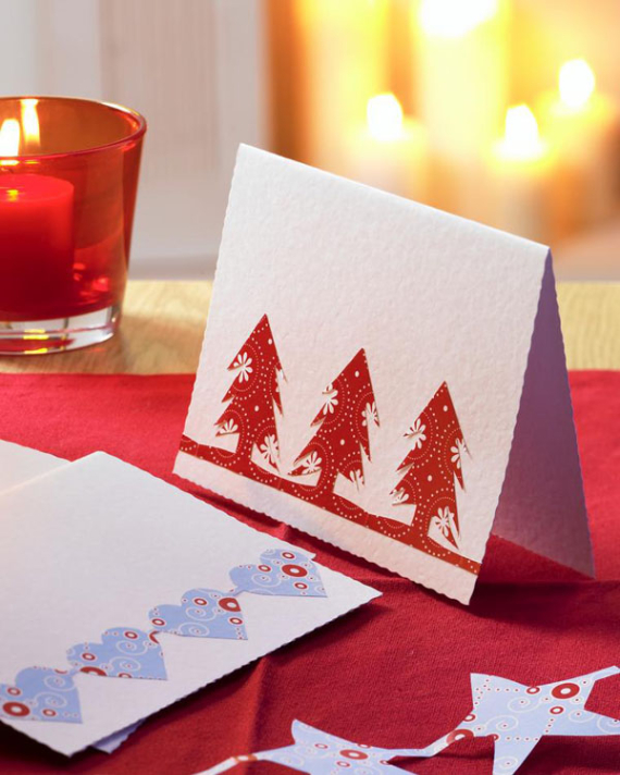 Beautiful DIY & Homemade Christmas Greeting Cards By Mail (12)
