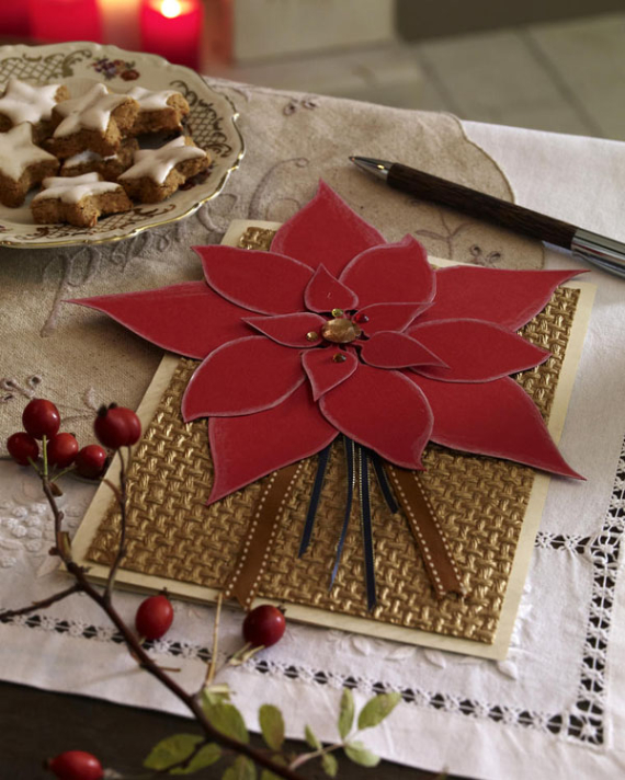Beautiful DIY & Homemade Christmas Greeting Cards By Mail (13)