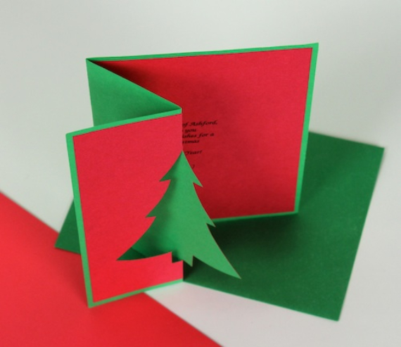 Beautiful DIY & Homemade Christmas Greeting Cards By Mail (1)