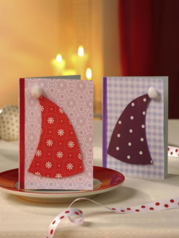 Beautiful DIY & Homemade Christmas Greeting Cards By Mail (3)