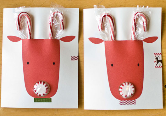 Beautiful DIY & Homemade Christmas Greeting Cards By Mail (4)