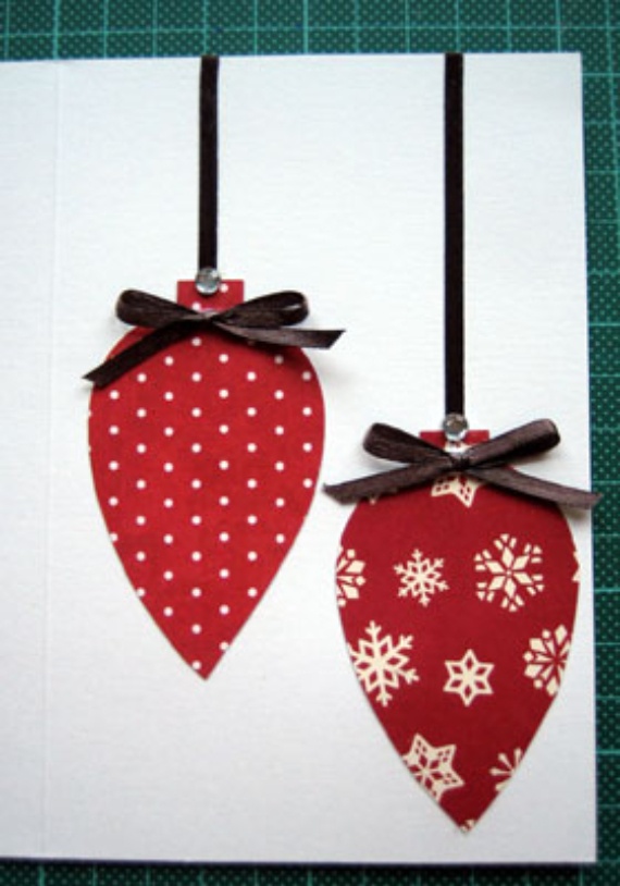 Beautiful DIY & Homemade Christmas Greeting Cards By Mail (6)