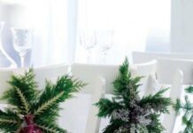 Christmas Decor In Shades Of Green