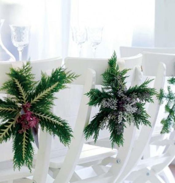 Christmas Decor In Shades Of Green