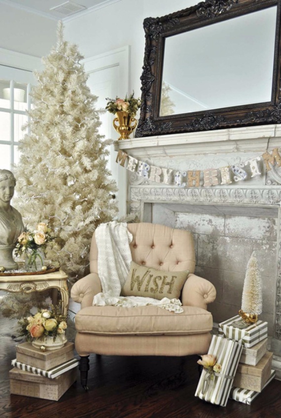Romantic Home Ideas Christmas Decor Galore (28)