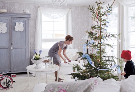 Romantic Home Ideas Christmas Decor Galore (7)