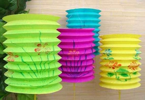 Easy Chinese lantern Crafts for Lunar New Year Holiday Home Décor