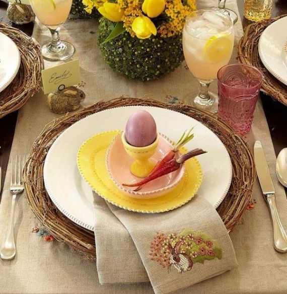 Creative Romantic Ideas for Easter Decoration For A Cozy Home (31)