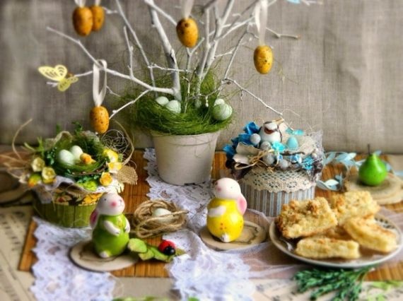 Creative Romantic Ideas for Easter Decoration For A Cozy Home (69)