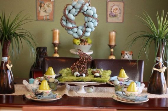 Creative Romantic Ideas for Easter Decoration For A Cozy Home (81)