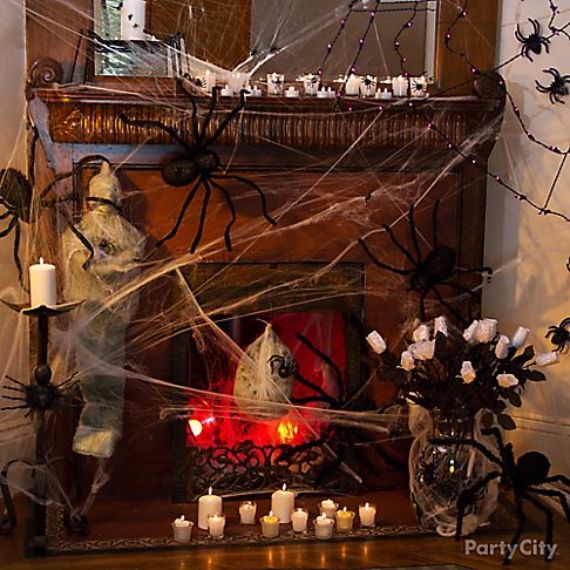 Modern Interior Halloween Decorations Ideas Using New Trends (7)