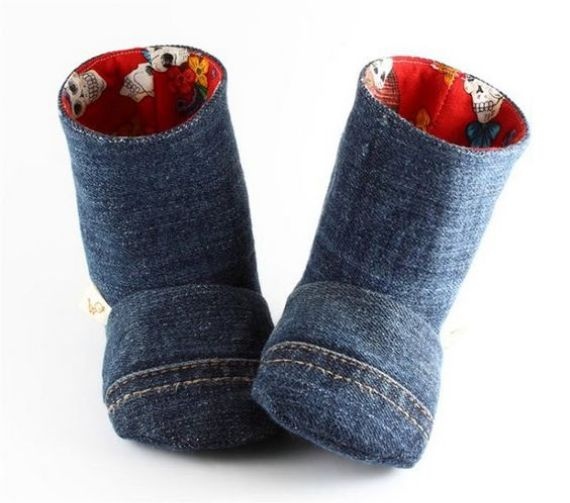 Clever Handmade Projects Ideas from Old Jeans a