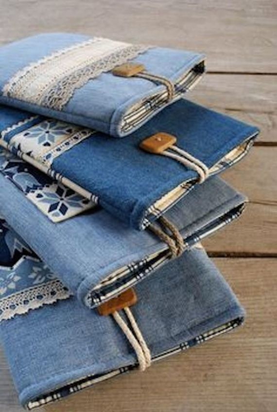 Clever Recycling Handmade Projects Ideas from Old Jeans (4a)