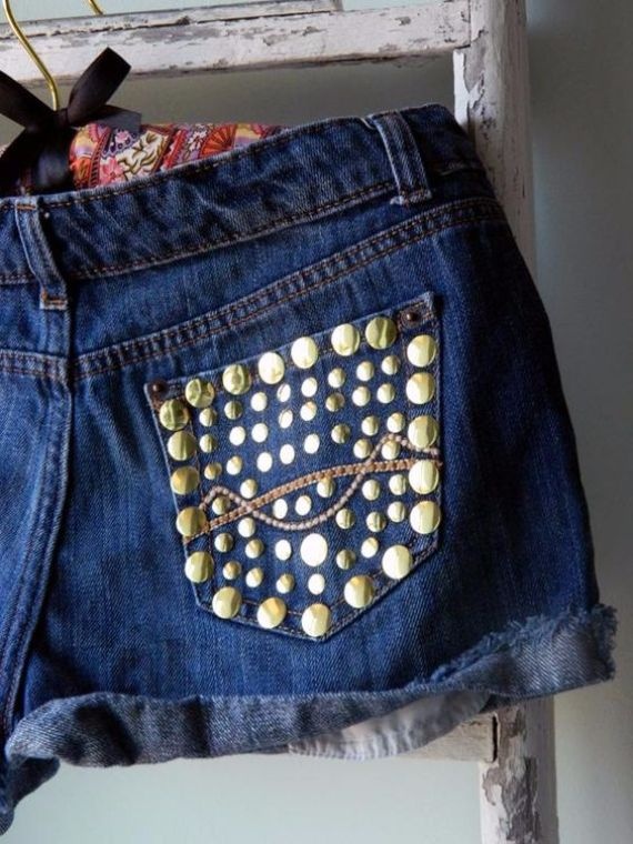 Clever Recycling Handmade Projects Ideas from Old Jeans p