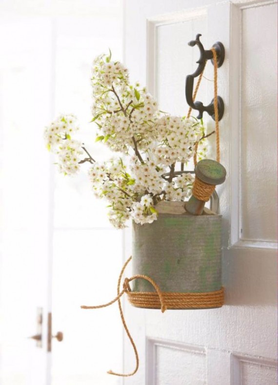 Bright and Easy Spring flower arrangement Ideas for Home D_رcor  (11n)