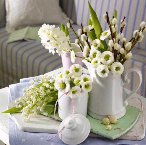 Bright and Easy Spring flower arrangement Ideas for Home D_رcor  (28)