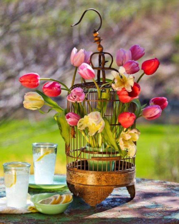Bright and Easy Spring flower arrangement Ideas for Home D_رcor (6)