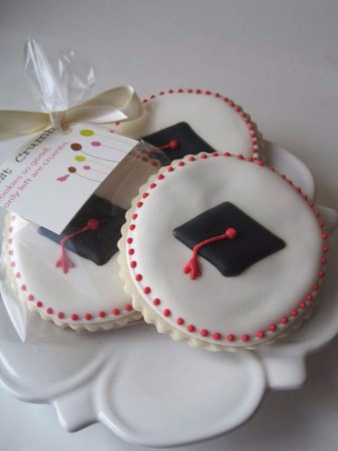Simple but Creative Graduation Cakes and Cupcakes (1)