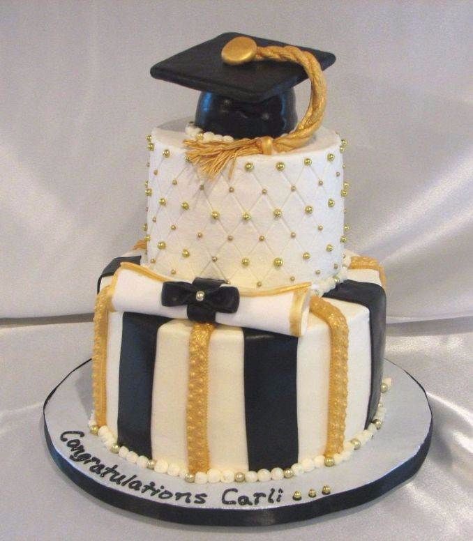 Simple but Creative Graduation Cakes and Cupcakes (2)