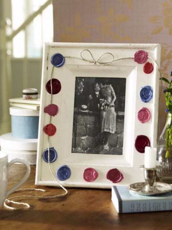 Easy DIY Photo and Picture Frame Decorating Crafts (10)