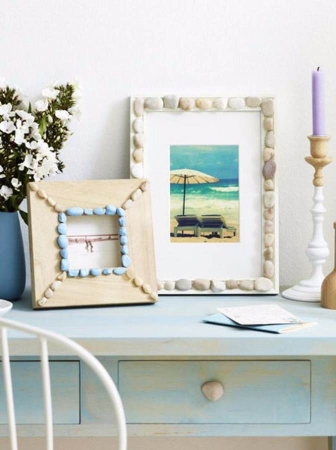 Easy DIY Photo and Picture Frame Decorating Crafts (18)