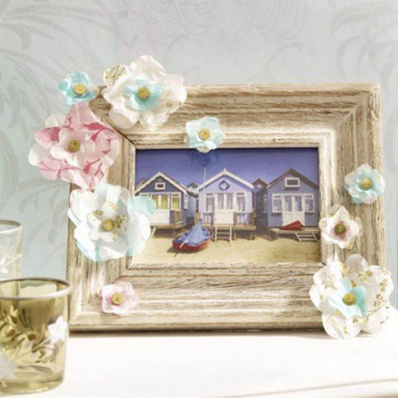 Easy DIY Photo and Picture Frame Decorating Crafts (9)