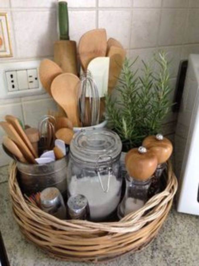 Great DIY Kitchen Utensil Storage & Organization Ideas (10)