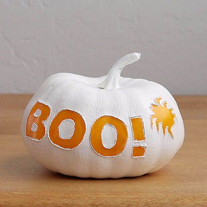 Great No Carve Halloween Pumpkin Decorating Ideas (1)