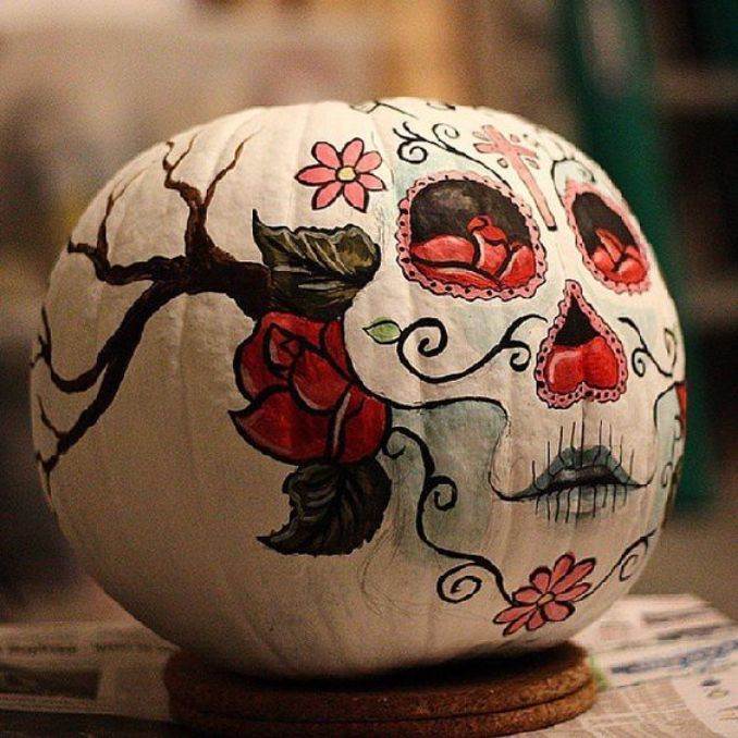 Great No Carve Halloween Pumpkin Decorating Ideas