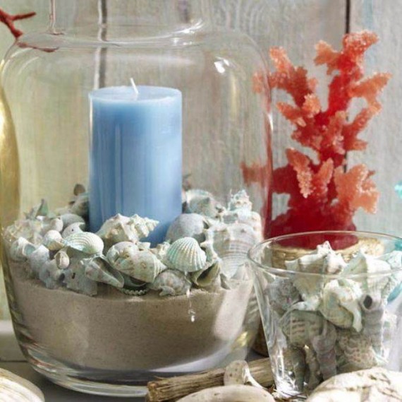 Holiday Romance In Miniature Summer Candle Centerpiece Ideas (9m)