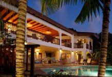 White Sandy Beaches and Ocean View in Tropical Setting