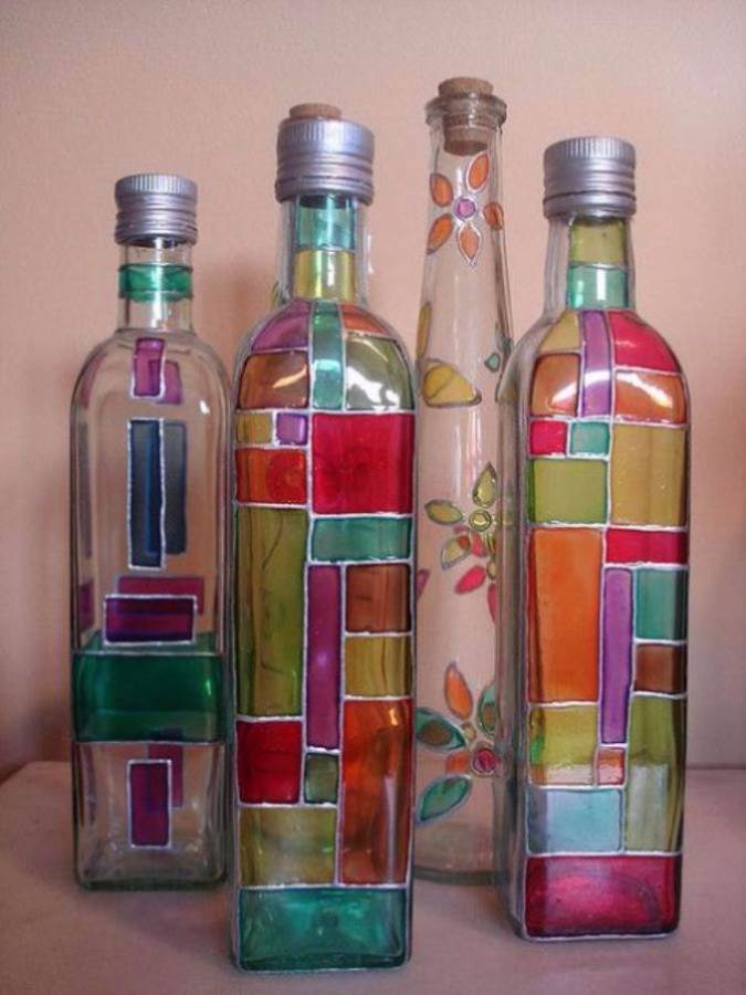 DIY Creative Ideas of How To Recycle Old Bottles (68)